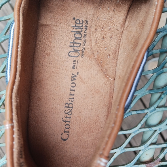 Croft & Barrow Brown and Blue Shoes - Picture 2 of 4